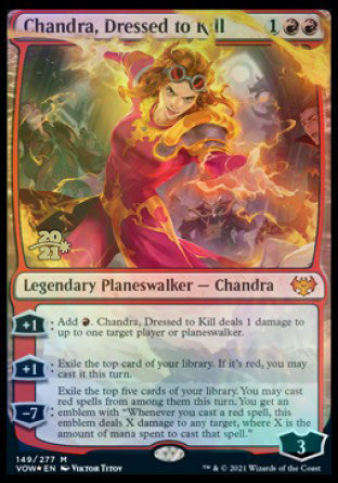 Chandra, Dressed to Kill [Innistrad: Crimson Vow Prerelease Promos] | The Time Vault CA