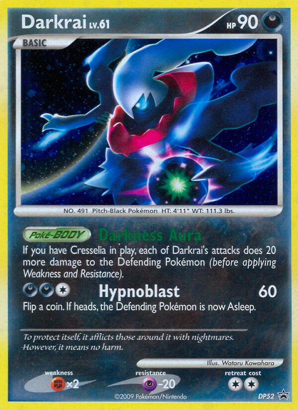 Darkrai LV.61 (DP52) [Diamond & Pearl: Black Star Promos] | The Time Vault CA