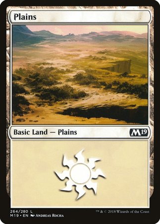 Plains (264) [Core Set 2019] | The Time Vault CA