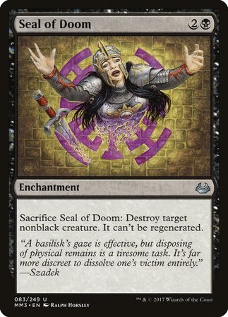 Seal of Doom [Modern Masters 2017] | The Time Vault CA
