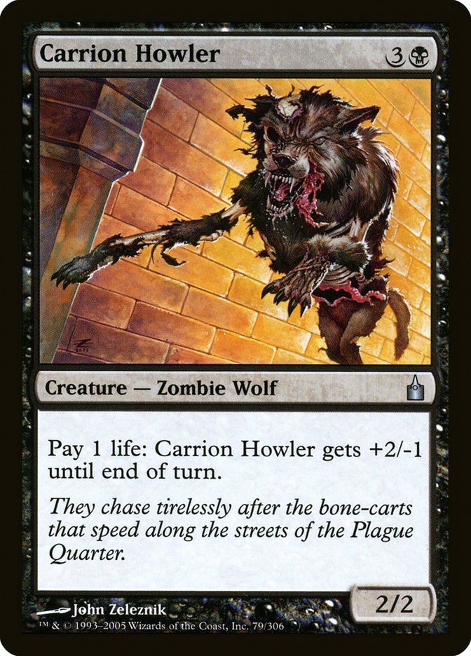 Carrion Howler [Ravnica: City of Guilds] | The Time Vault CA