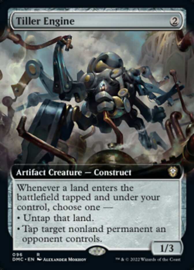 Tiller Engine (Extended Art) [Dominaria United Commander] | The Time Vault CA