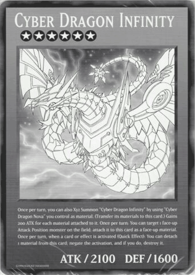 Cyber Dragon Infinity (Oversized) Common | The Time Vault CA