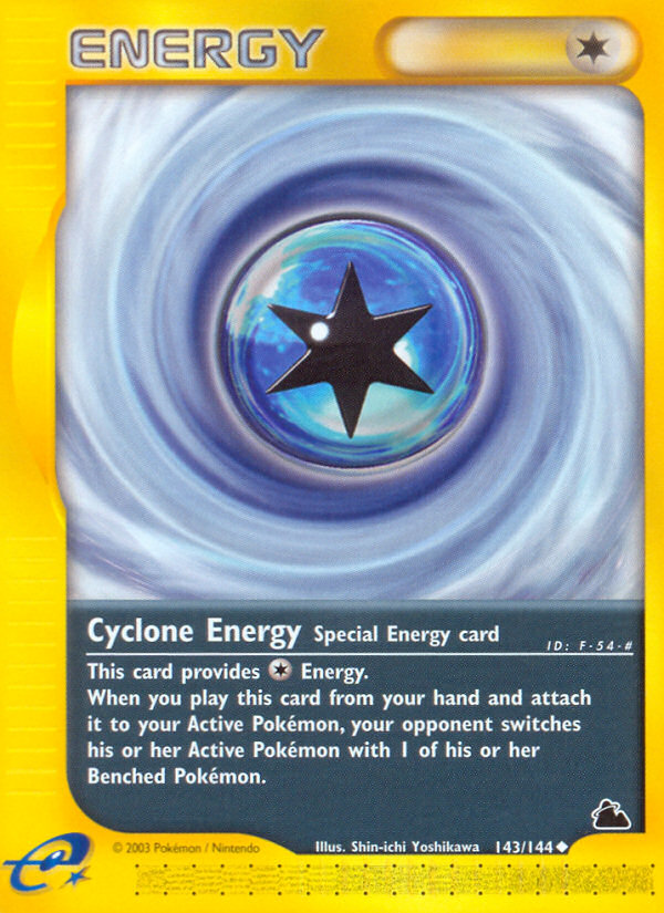 Cyclone Energy (143/144) [Skyridge] | The Time Vault CA