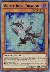 White Rose Dragon (Green) [LDS2-EN109] Ultra Rare | The Time Vault CA