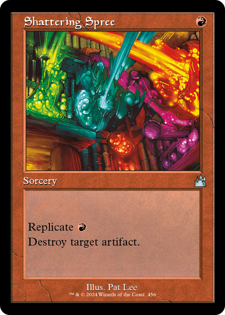 Shattering Spree (Retro Frame) [Ravnica Remastered] | The Time Vault CA