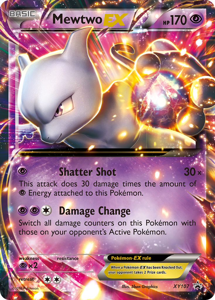 Mewtwo EX (XY107) [XY: Black Star Promos] | The Time Vault CA