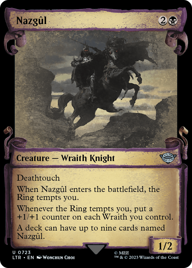 Nazgul (0723) [The Lord of the Rings: Tales of Middle-Earth Showcase Scrolls] | The Time Vault CA