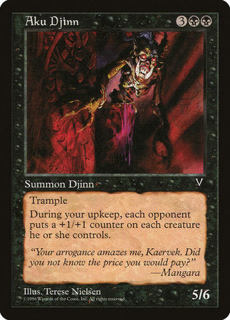 Aku Djinn [Visions] | The Time Vault CA