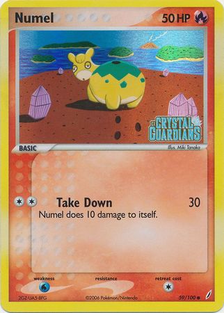 Numel (59/100) (Stamped) [EX: Crystal Guardians] | The Time Vault CA