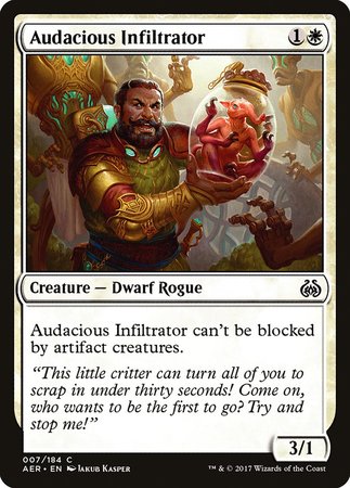 Audacious Infiltrator [Aether Revolt] | The Time Vault CA