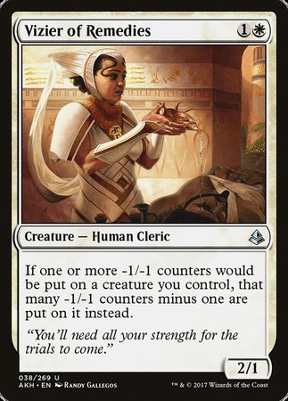 Vizier of Remedies [Amonkhet] | The Time Vault CA