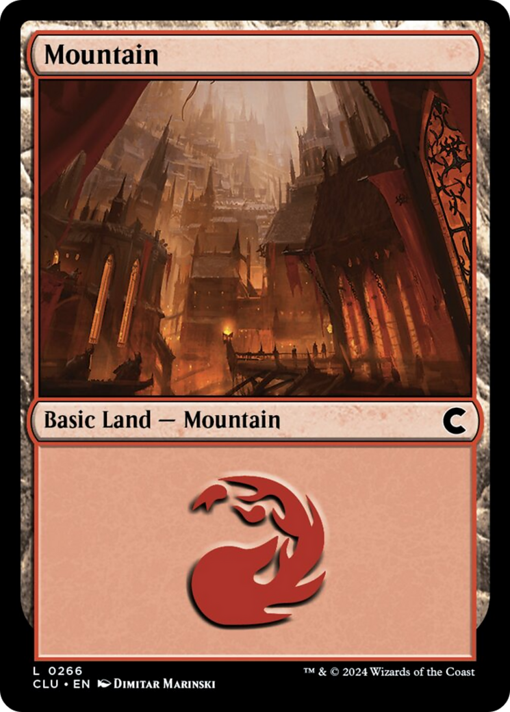 Mountain (0266) [Ravnica: Clue Edition] | The Time Vault CA