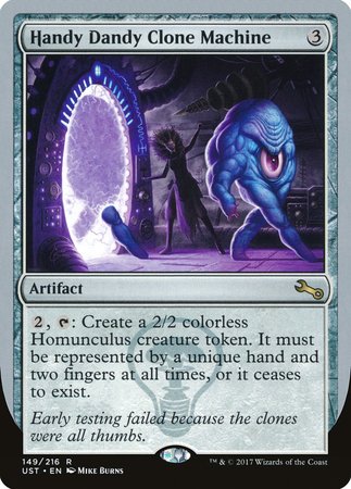 Handy Dandy Clone Machine [Unstable] | The Time Vault CA
