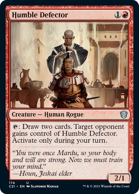 Humble Defector [Commander 2021] | The Time Vault CA