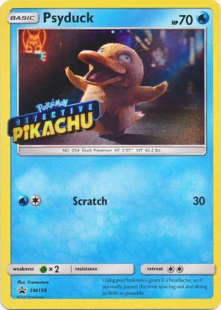 Psyduck Detective (SM199) (Pikachu Stamped) [Sun & Moon: Black Star Promos] | The Time Vault CA