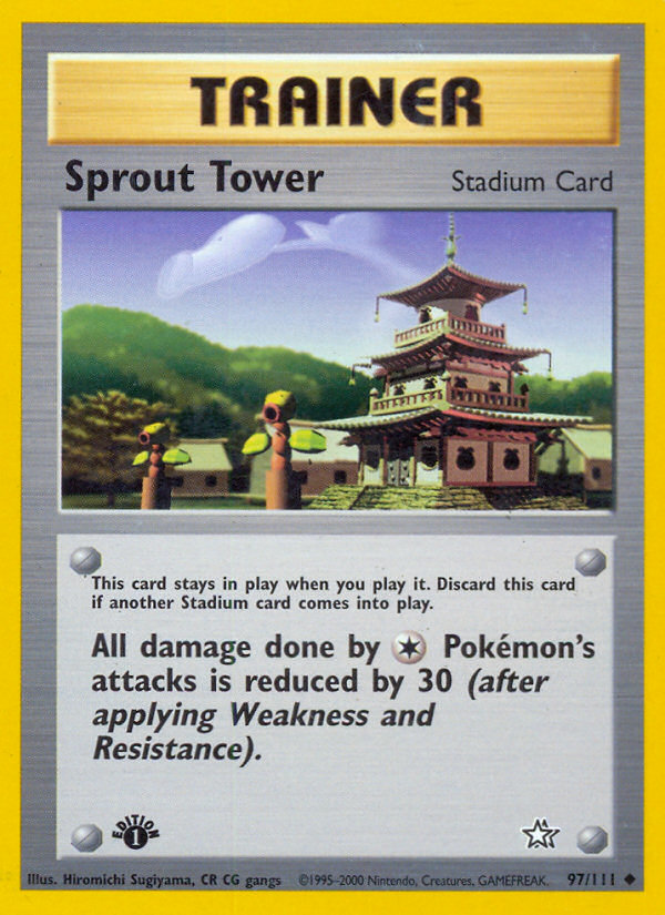 Sprout Tower (97/111) [Neo Genesis 1st Edition] | The Time Vault CA