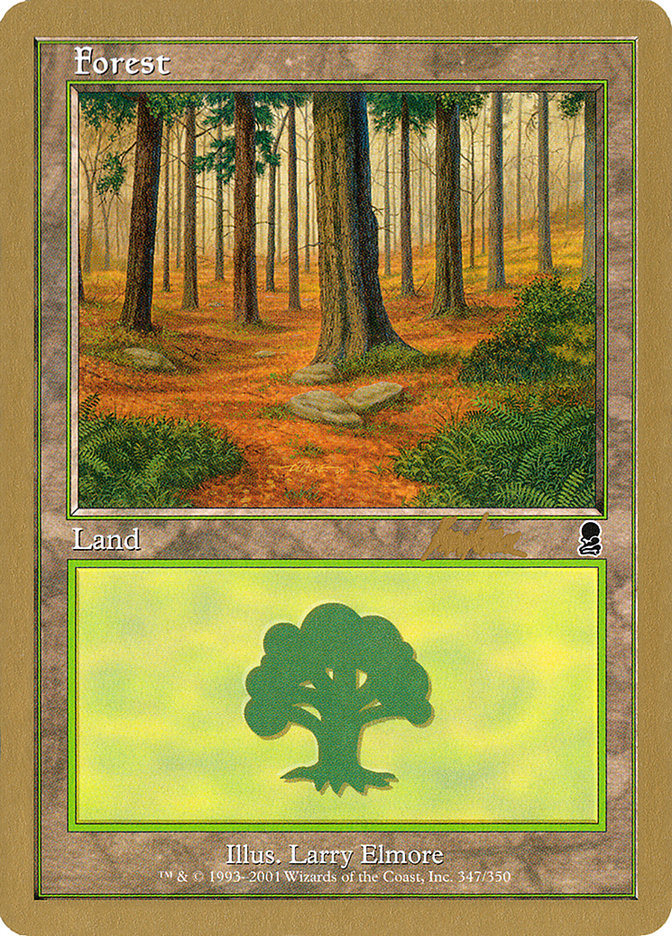 Forest (bk347) (Brian Kibler) [World Championship Decks 2002] | The Time Vault CA