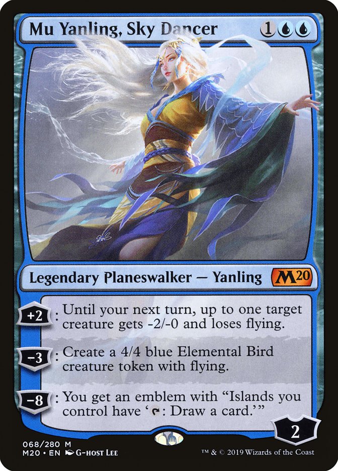 Mu Yanling, Sky Dancer [Core Set 2020] | The Time Vault CA