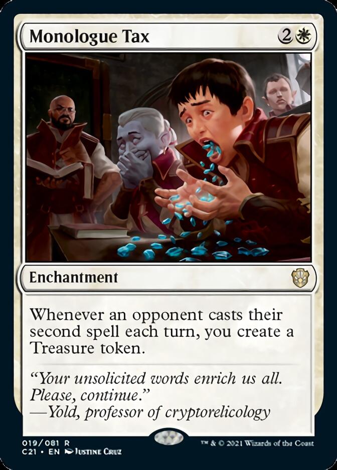 Monologue Tax [Commander 2021] | The Time Vault CA