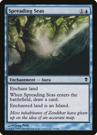 Spreading Seas [Zendikar] | The Time Vault CA