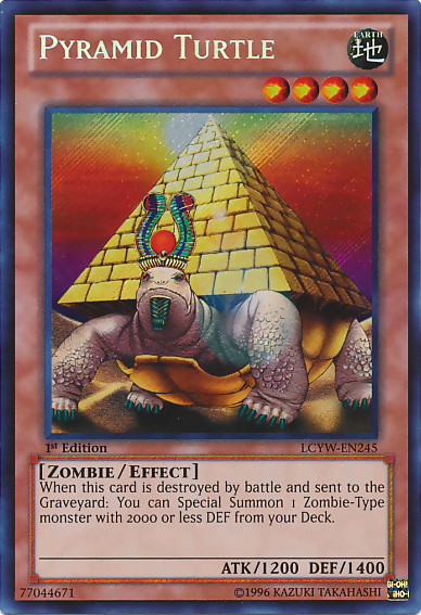 Pyramid Turtle [LCYW-EN245] Secret Rare | The Time Vault CA