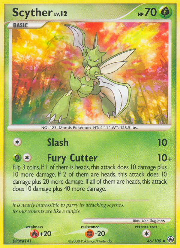 Scyther (46/100) [Diamond & Pearl: Majestic Dawn] | The Time Vault CA