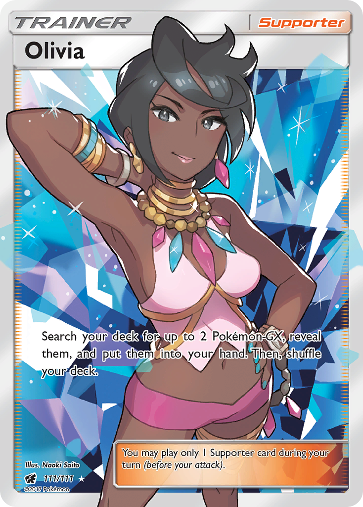 Olivia (111/111) [Sun & Moon: Crimson Invasion] | The Time Vault CA