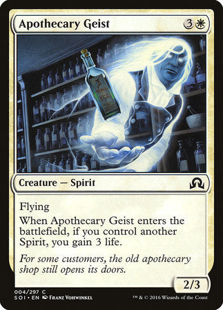 Apothecary Geist [Shadows over Innistrad] | The Time Vault CA