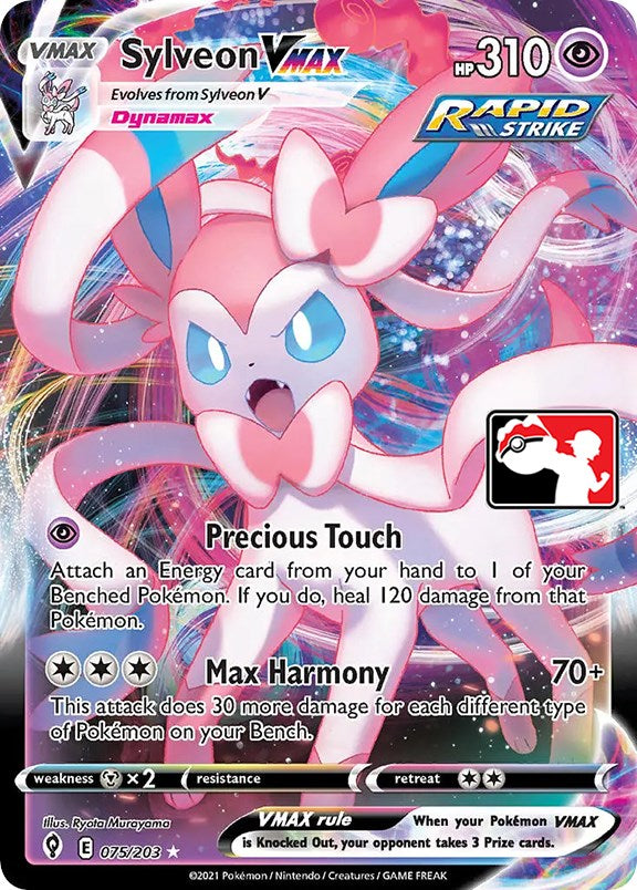 Sylveon VMAX (075/203) [Prize Pack Series One] | The Time Vault CA