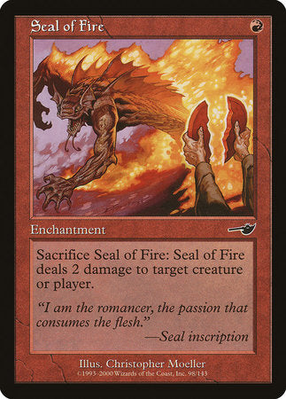 Seal of Fire [Nemesis] | The Time Vault CA