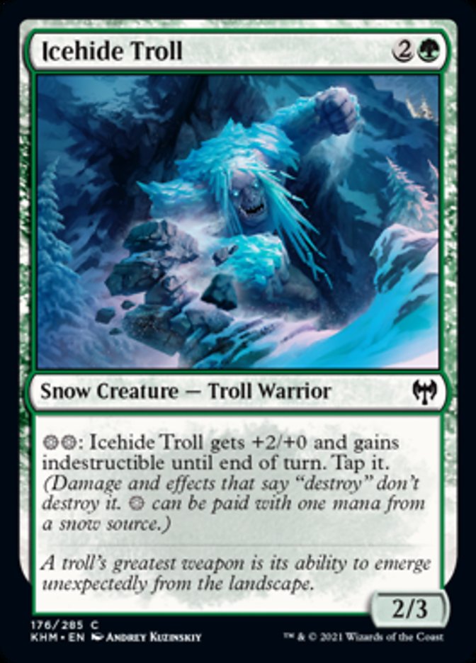 Icehide Troll [Kaldheim] | The Time Vault CA