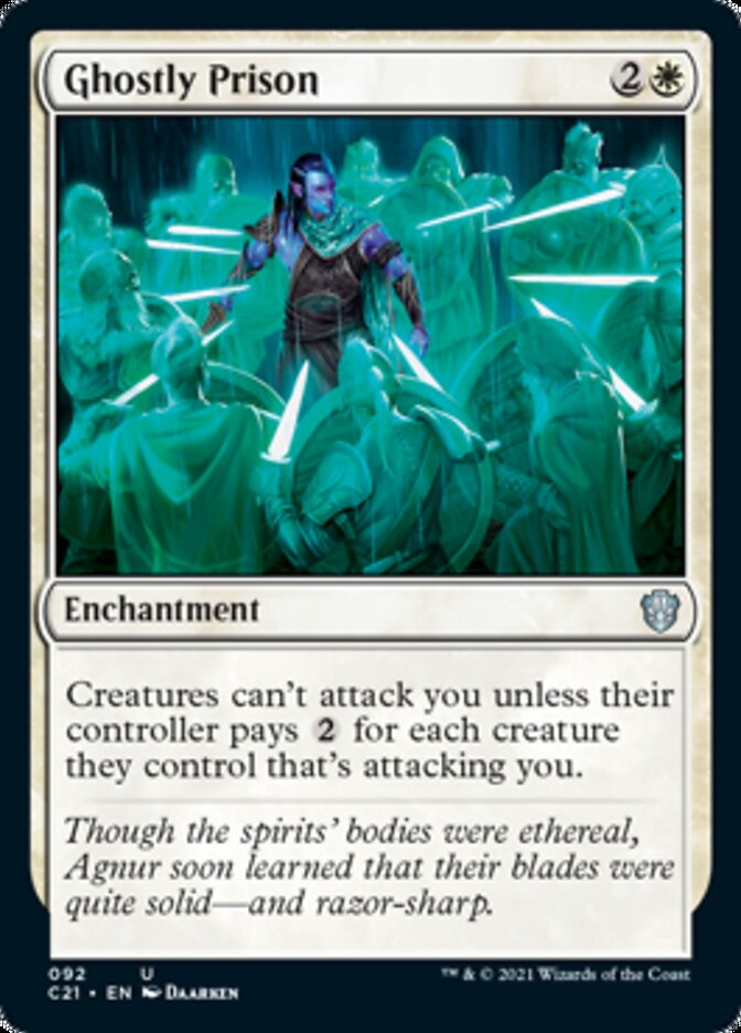Ghostly Prison [Commander 2021] | The Time Vault CA