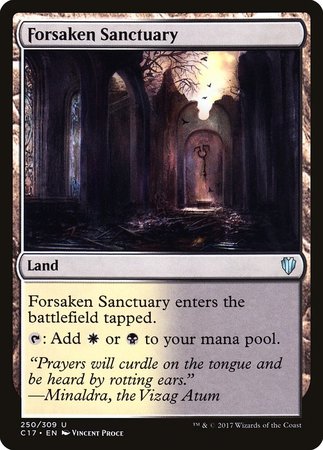 Forsaken Sanctuary [Commander 2017] | The Time Vault CA