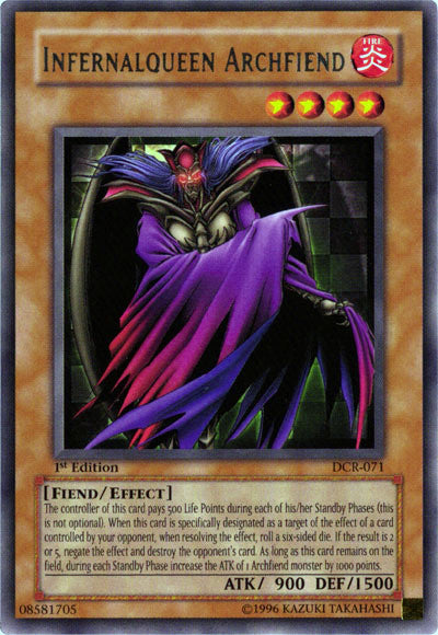 Infernalqueen Archfiend [DCR-071] Rare | The Time Vault CA