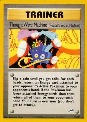 Thought Wave Machine (96/105) (Rocket's Secret Machine) [Neo Destiny Unlimited] | The Time Vault CA