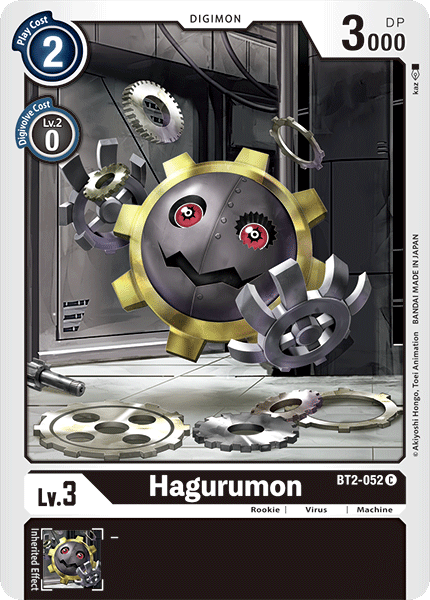 Hagurumon [BT2-052] [Release Special Booster Ver.1.0] | The Time Vault CA