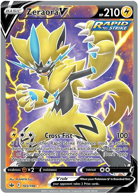 Zeraora V (165/198) [Sword & Shield: Chilling Reign] | The Time Vault CA