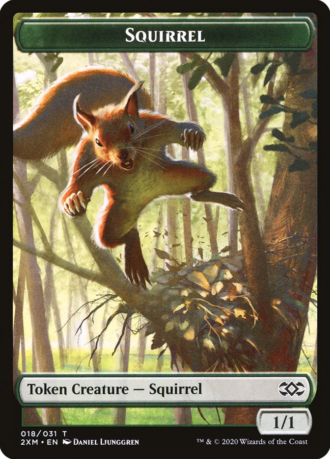 Squirrel Token [Double Masters] | The Time Vault CA