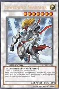 Lightning Warrior [JUMP-EN046] Ultra Rare | The Time Vault CA