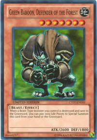 Green Baboon, Defender of the Forest [CT07-EN010] Super Rare | The Time Vault CA