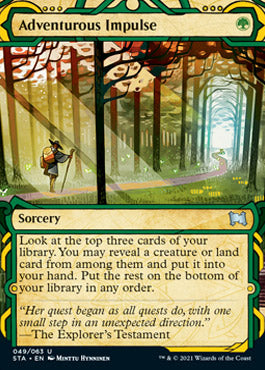 Adventurous Impulse [Strixhaven Mystical Archive] | The Time Vault CA