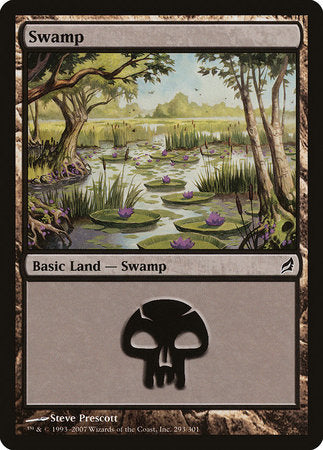 Swamp (293) [Lorwyn] | The Time Vault CA