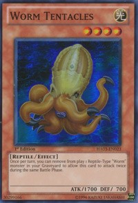 Worm Tentacles [HA03-EN023] Super Rare | The Time Vault CA