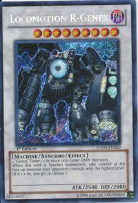 Locomotion R-Genex [HA03-EN029] Secret Rare | The Time Vault CA
