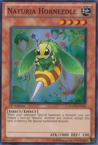 Naturia Horneedle [HA03-EN042] Super Rare | The Time Vault CA