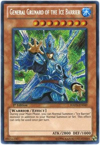 General Grunard of the Ice Barrier [HA03-EN049] Secret Rare | The Time Vault CA