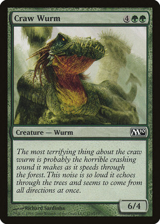 Craw Wurm [Magic 2010] | The Time Vault CA