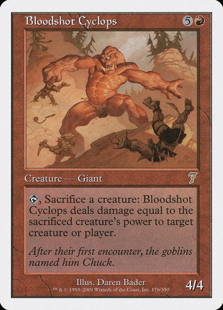 Bloodshot Cyclops [Seventh Edition] | The Time Vault CA