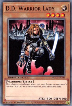 D.D. Warrior Lady [SGX1-ENE04] Common | The Time Vault CA